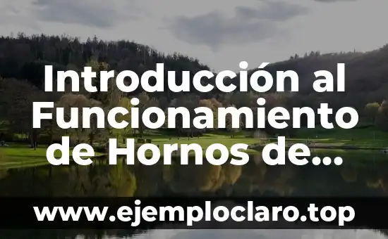 Introducción a la Depreciación Acumulada de Maquinaria 8 Introducción al Funcionamiento de Hornos de Laboratorio