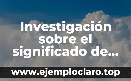 Investigación sobre el significado de hostilidad