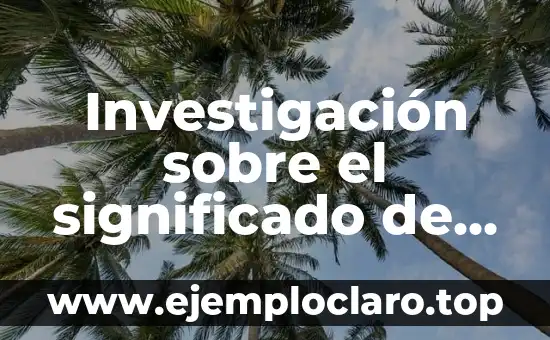 Investigación sobre el significado de mesetas