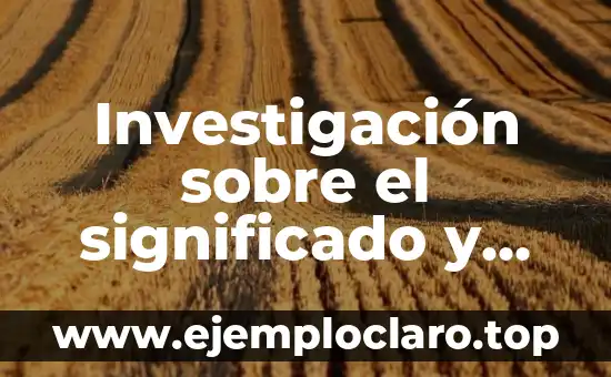 Investigación sobre el significado y aplicaciones de la conciliación