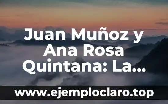 La Mujer de Pedro Rodríguez: La Historia de la Guardia Urbana que Conmovió a España 6 Juan Muñoz y Ana Rosa Quintana: La Historia de un Amor que Conmovió a España