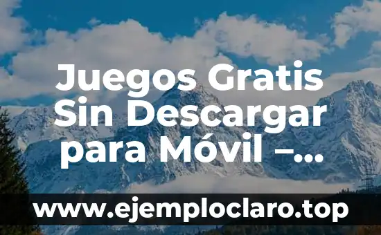 Juegos de 2, 3, 4 jugadores: divertidos y emocionantes 7 Juegos Gratis Sin Descargar para Móvil – Diversión Instantánea