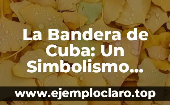 La Bandera de Cuba: Un Simbolismo Profundo y Rico en Historia