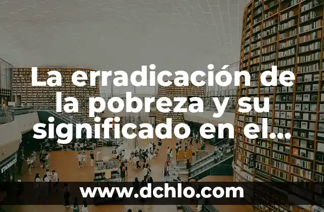 Flor de Lis y su Significado en el Contexto Adventista 8 La erradicaci贸n de la pobreza y su significado en el contexto social actual
