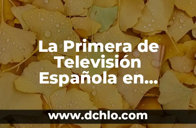 Ver Lotería de Navidad en Directo: Canal y Horario de Transmisión 4 La Primera de Televisión Española en Directo Online