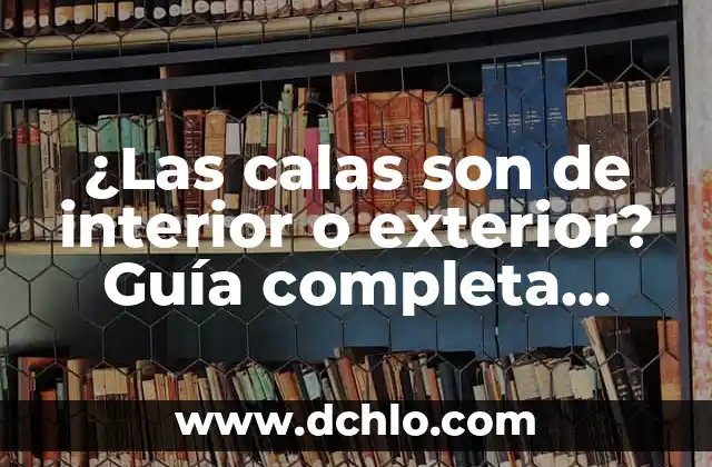 Cómo Ser Feliz con Uno Mismo: Descubre el Secreto de la Felicidad Interior 7 ¿Las calas son de interior o exterior? Guía completa sobre calas y su aplicación
