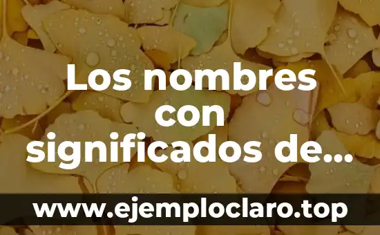Los nombres con significados de dioses: Un viaje a lo divino