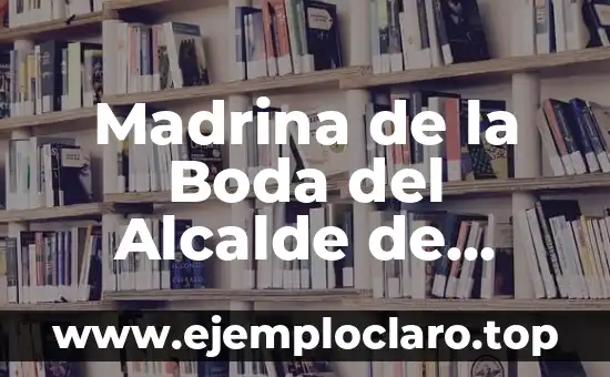 Madrina de la Boda del Alcalde de Madrid: Todo lo que Necesitas Saber