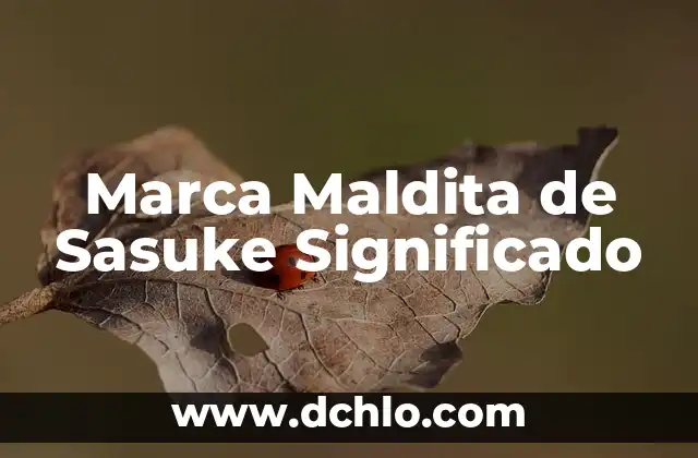 C贸mo Insertar Marca de Agua en PowerPoint 4 Marca Maldita de Sasuke Significado