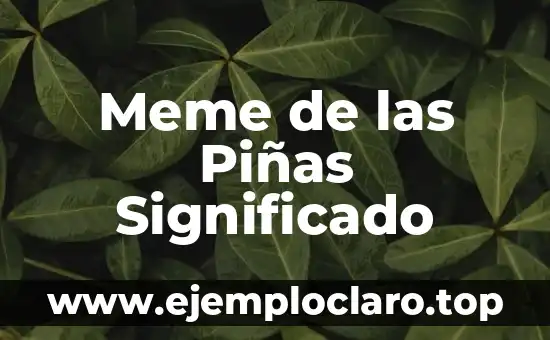 Meme de las Piñas Significado
