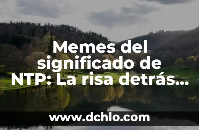 El significado detrás de la bandera de Mississippi 4 Memes del significado de NTP: La risa detrás de la sincronización