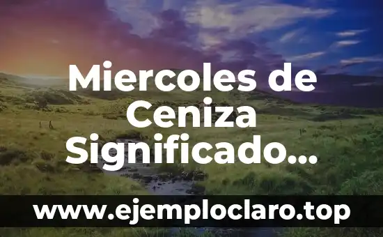 Miercoles de Ceniza Significado Satanico