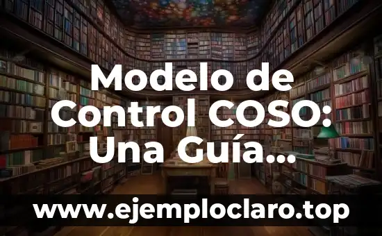 Modelo de Control COSO: Una Guía Completa
