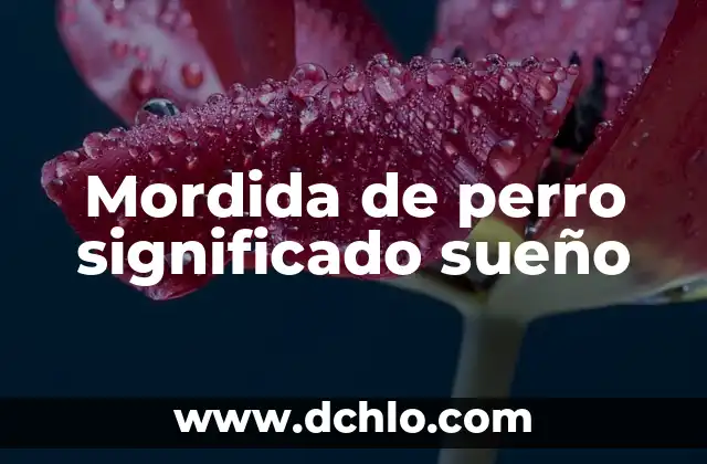 Significado del Municipio de Otumba 4 Mordida de perro significado sueño