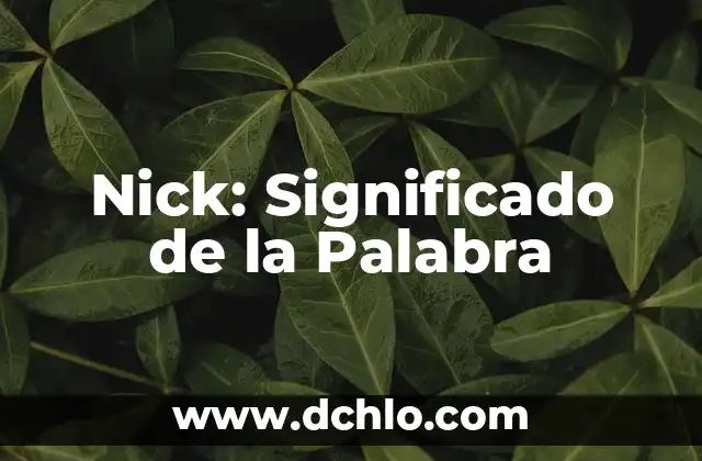 Significado de Faculta - Descubre el Concepto detrás de esta Palabra 3 Nick: Significado de la Palabra