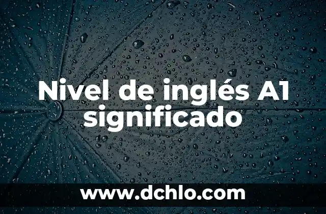 Significado en inglés de Cocoa 5 Nivel de inglés A1 significado