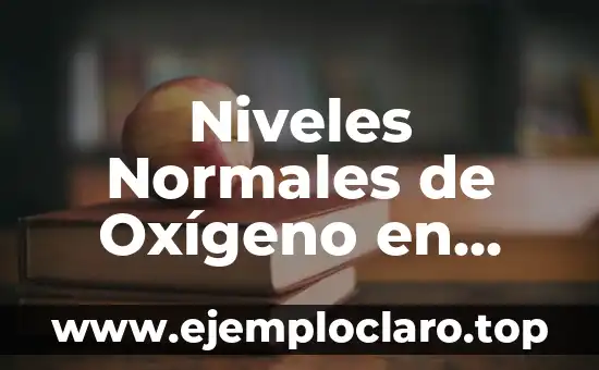¿Cuáles son los valores de la presión arterial normales? - Guía completa sobre la presión arterial 6 Niveles Normales de Oxígeno en Sangre: Guía Completa
