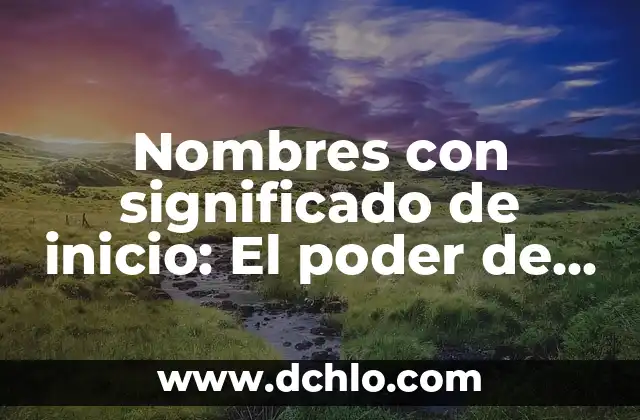 Significado del Tatuaje de Pantera Negra 7 Nombres con significado de inicio: El poder de los nombres que representan un nuevo comienzo