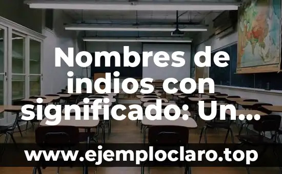 El Nombre de las Embarcaciones: Un Viaje al Origen del Significado 7 Nombres de indios con significado: Un viaje a la identidad cultural