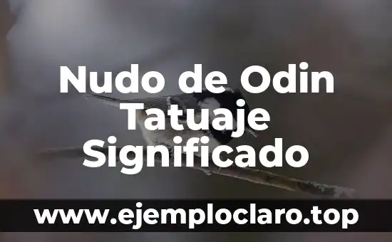 El Misterio del Nudo de la Muerte 4 Nudo de Odin Tatuaje Significado