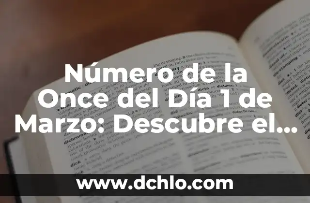 ¿Cuáles son los signos del zodiaco que caen en marzo? 5 Número de la Once del Día 1 de Marzo: Descubre el Significado y la Importancia