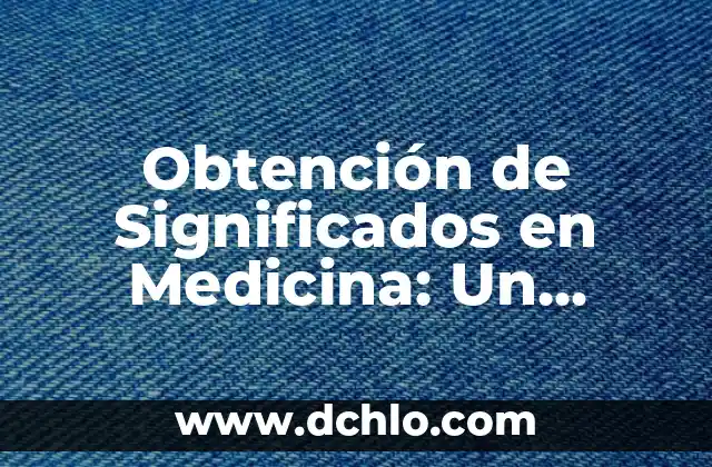 Significado del Control de Armas: Comprensión Integral del Regulación de Armas de Fuego 4 Obtención de Significados en Medicina: Un Enfoque Integral
