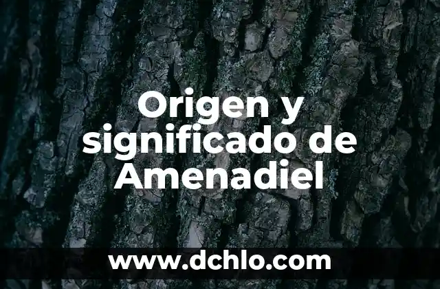 Tesis con falla de origen significado 3 Origen y significado de Amenadiel
