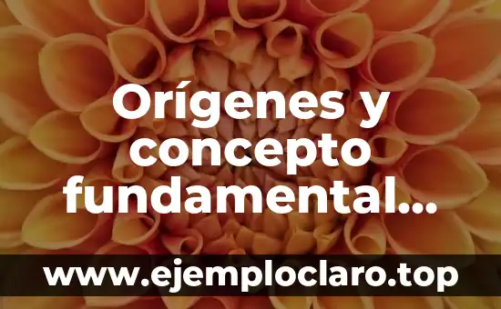 Orígenes y concepto fundamental de la soberanía
