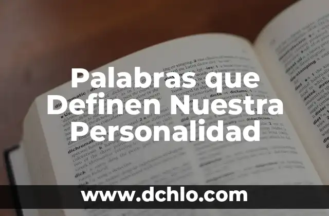 Trastorno Límite de la Personalidad - Una Guía Completa 6 Palabras que Definen Nuestra Personalidad