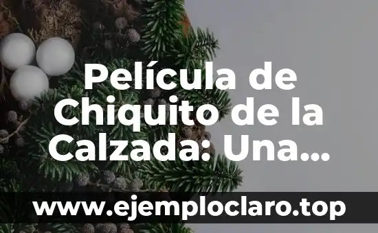 Película de Chiquito de la Calzada: Una Visión Detallada de la Iconografía Española
