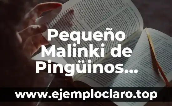 Pequeño Malinki de Pingüinos Significado