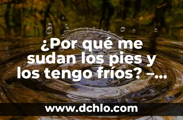 Llevo 3 días sin dormir y no tengo sueño: ¿Qué pasa? 4 ¿Por qué me sudan los pies y los tengo fríos? – Causas y Soluciones