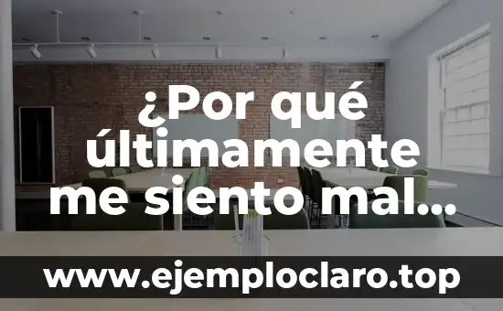 ¿Por qué últimamente me siento mal con el alcohol?