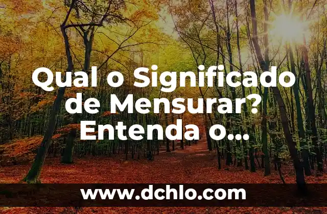 Forma de Anillo y Significado: Un Símbolo Universal 7 Qual o Significado de Mensurar? Entenda o Conceito Completo