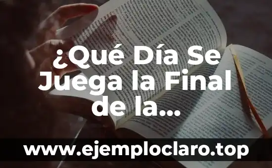 Día Mundial de la Justicia Social - 20 de febrero 4 ¿Qué Día Se Juega la Final de la Champions League 2023?