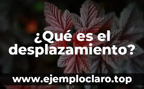 ¿Qué Es una Progresión Aritmética? 8 ¿Qué es el desplazamiento?