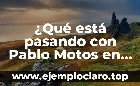 Tengo el ojo rojo pero no me duele: ¿Qué puede estar pasando? 3 ¿Qué está pasando con Pablo Motos en Instagram?