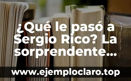 ¿Qué le pasó a Sergio Rico? La sorprendente historia del portero español