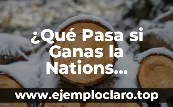Me Siento Sola y Sin Ganas de Nada: Cómo Superar la Sensación de Abatimiento 8 ¿Qué Pasa si Ganas la Nations League?