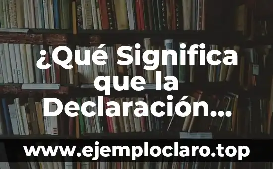 Cómo hacer declaración anual 2018 5 ¿Qué Significa que la Declaración Salga Negativa?