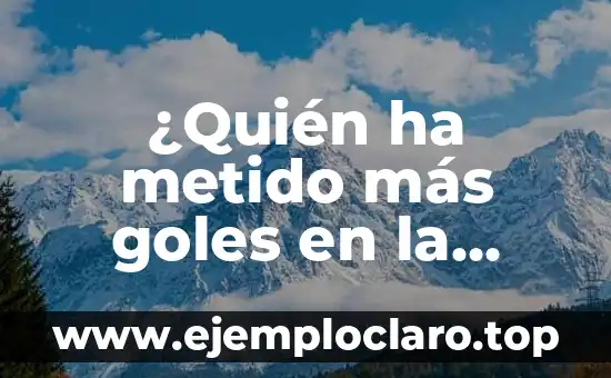 ¿Quién ha metido más goles en la historia del Barcelona?