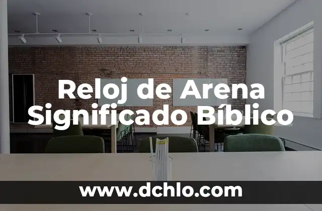 Flor de Nardo: Significado Bíblico y Simbolismo 5 Reloj de Arena Significado Bíblico