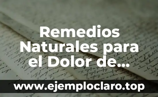 Los Nombres de los Elementos Químicos y su Significado 5 Remedios Naturales para el Dolor de Garganta: Alivio sin Químicos