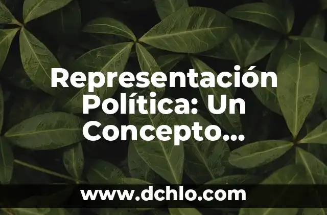 Diagonal: Un Concepto Geométrico Fundamental 4 Representación Política: Un Concepto Fundamental en la Democracia