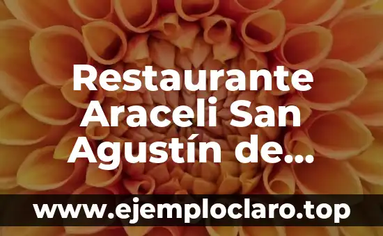 Significado de Steakhouse: Restaurante Especializado en Carnes a la Parrilla 3 Restaurante Araceli San Agustín de Guadalix: Descubre la Experiencia Gastronómica