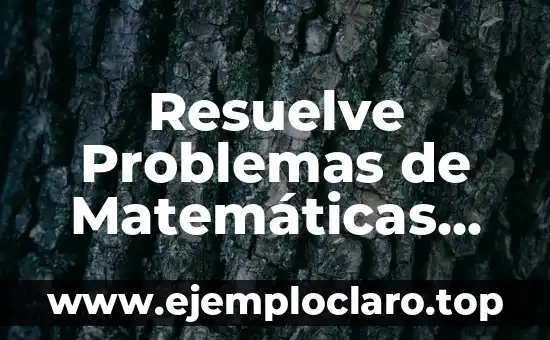 El Concepto de Medida en Matemáticas 8 Resuelve Problemas de Matemáticas en Línea de Forma Fácil y Rápida