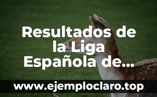 Wonder Woman Liga de la Justicia: La Unión de la Heroína Más Poderosa con los Héroes Más Legendarios 6 Resultados de la Liga Española de Fútbol: Últimos Partidos y Clasificación