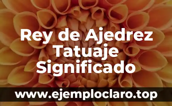 Como hacer el mate del loco en ajedrez 3 Rey de Ajedrez Tatuaje Significado