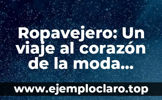 Ganador de Maestro de la Costura: Descubre el Arte de la Moda 6 Ropavejero: Un viaje al corazón de la moda sostenible