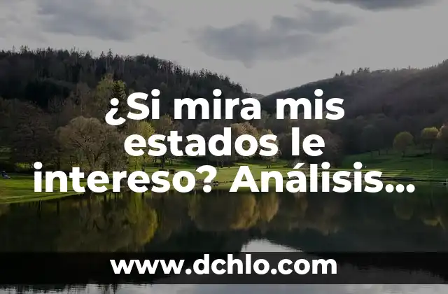 Mexico: Un Viaje a Través de los Significados de sus Estados 3 ¿Si mira mis estados le intereso? Análisis de la observación en las redes sociales